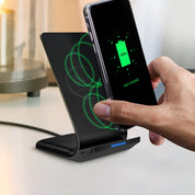 Hypergear 10W Wireless Fast Charging Stand - Black