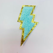 Lightening Bolt Patch Mint