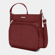 Travelon Anti-Theft North/South Crossbody - Wine