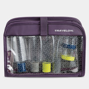 Travelon Wet/Dry 1 Quart Toiletry Kit - Purple