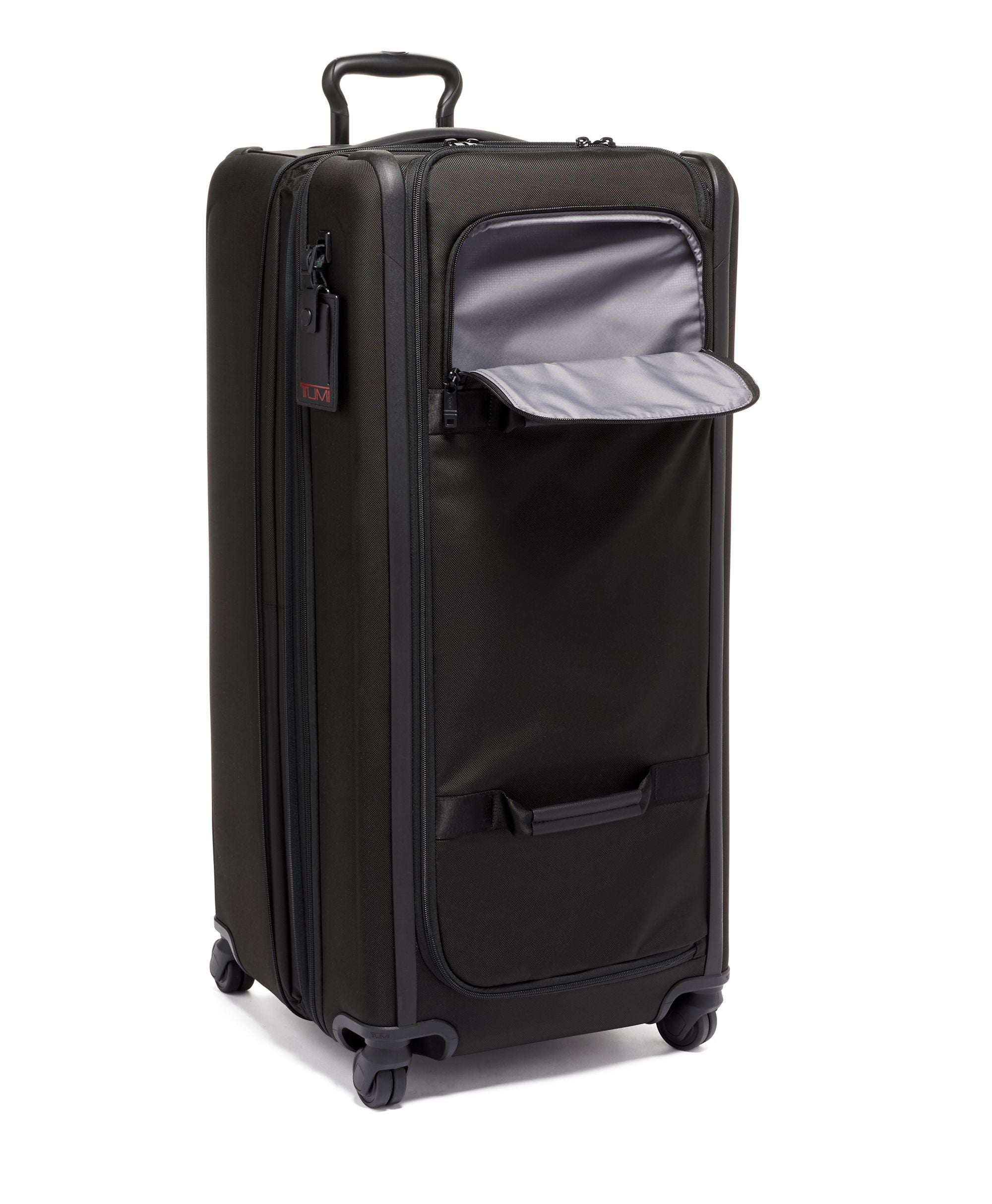 TUMI Alpha Tall 4 Wheeled Duffel Packing Case - Black