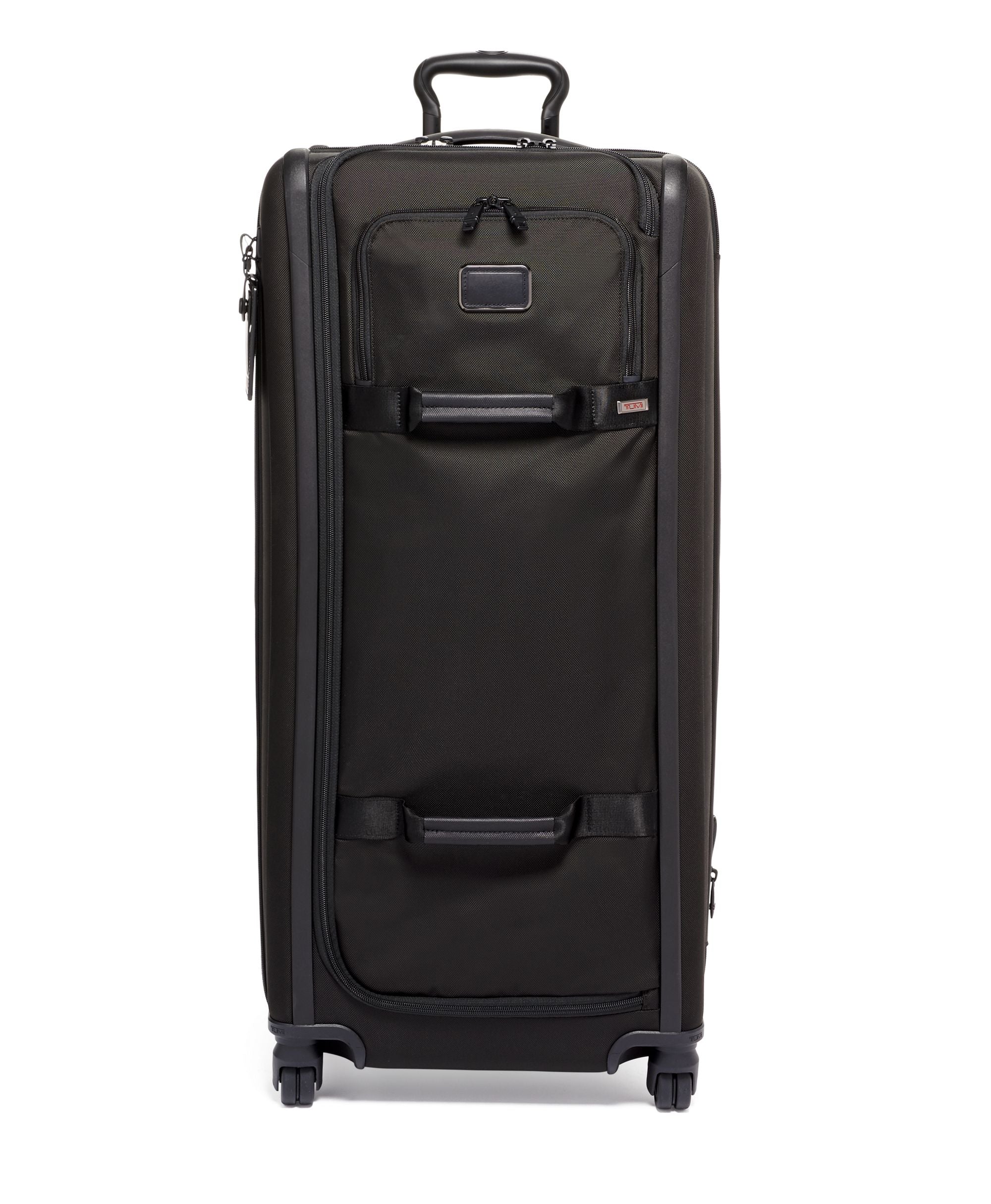 TUMI Alpha Tall 4 Wheeled Duffel Packing Case - Black