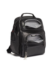 TUMI Alpha Brief Pack - Black Leather