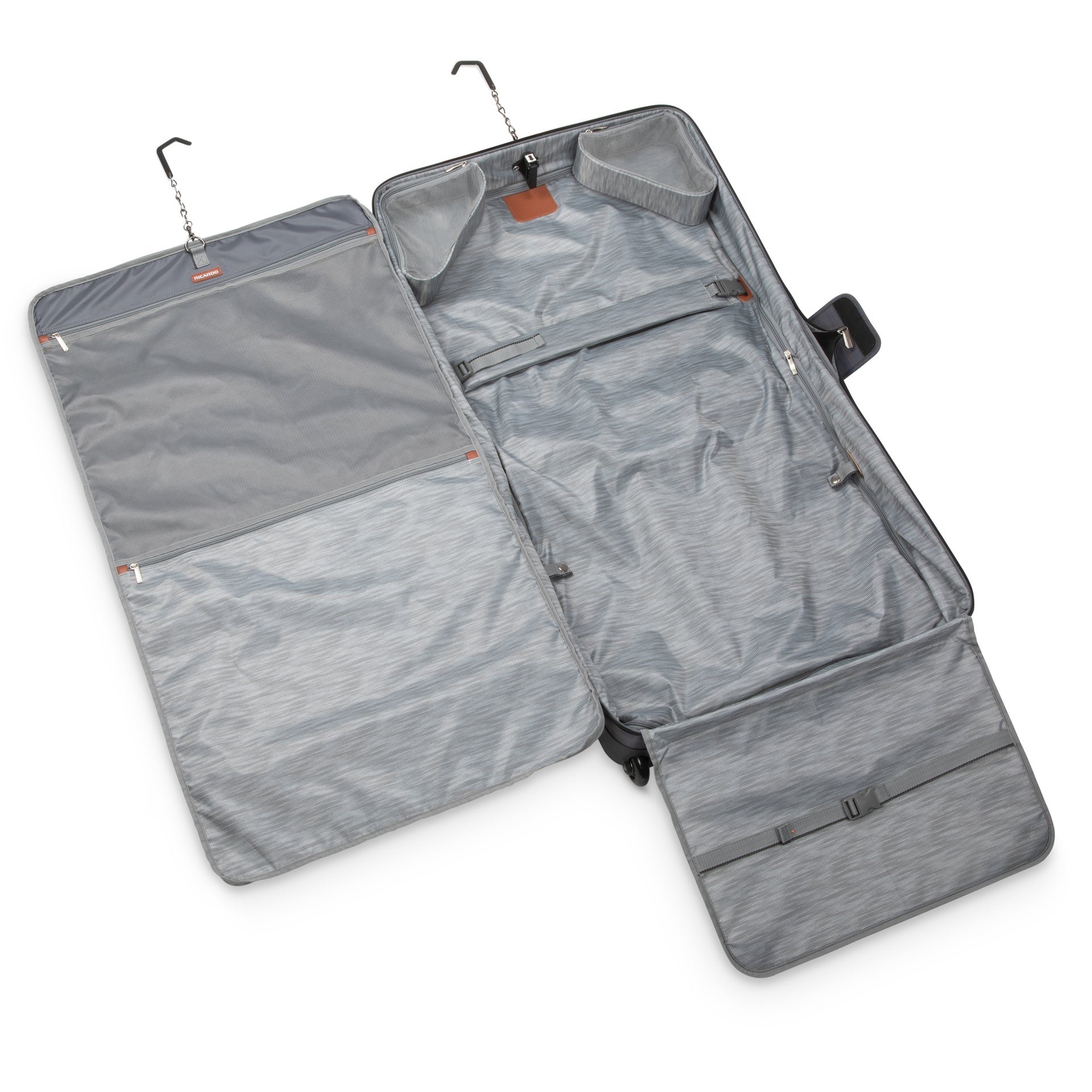 Ricardo Beverly Hills Montecito 2.0 Softside 44" Rolling Garment Bag - Gray