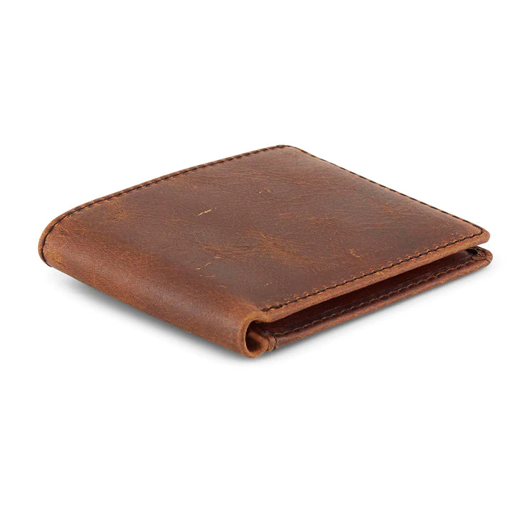 Osgoode Marley RFID ID Ultra Mini Wallet - Distressed Brown