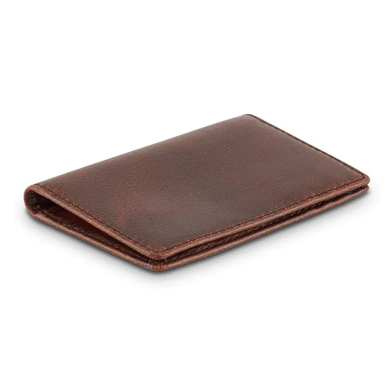 Osgoode Marley RFID Leather 8 Pocket Card Case - Distressed Brown