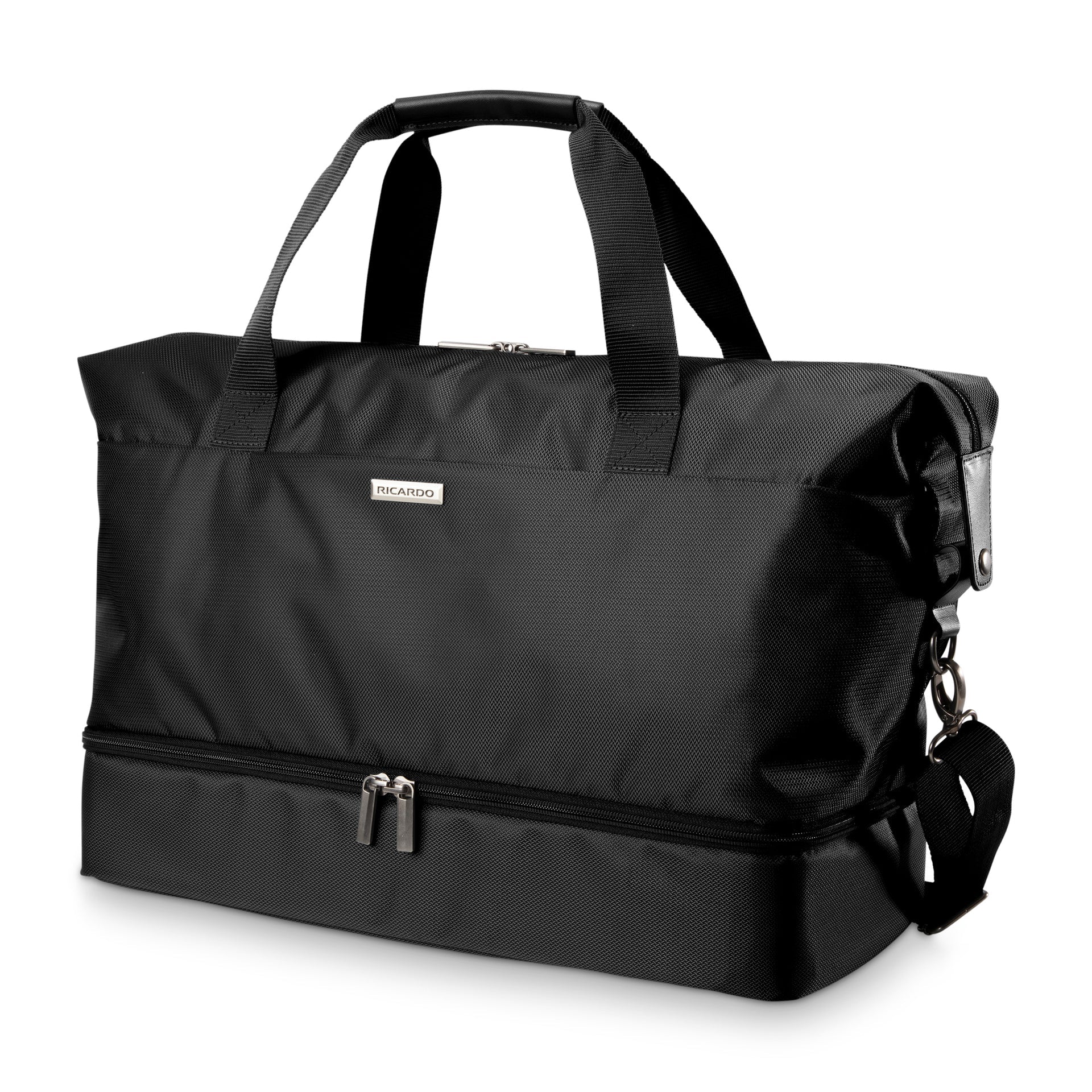 Ricardo Beverly Hills Avalon Drop-Bottom Weekender Duffel - Black