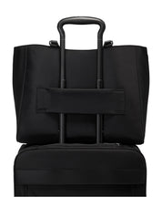 TUMI Voyageur Valetta Large Tote - Black/Gunmetal