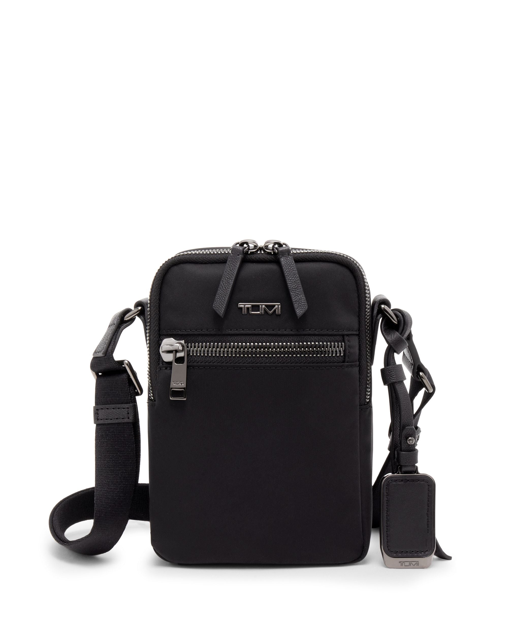 TUMI Voyageur Persia Crossbody - Black/Gunmetal