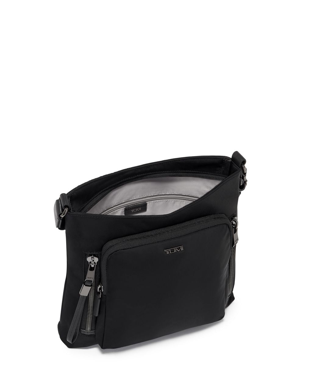 TUMI Voyageur Tyler Crossbody - Black/Gunmetal