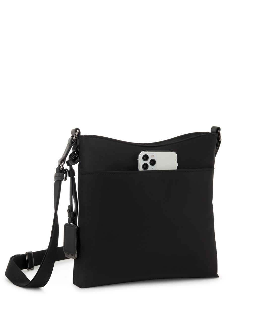 TUMI Voyageur Tyler Crossbody - Black/Gunmetal