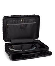 TUMI 19 Degree International Carry On Expandable 4 Wheeled Packing Case -  Black Textured