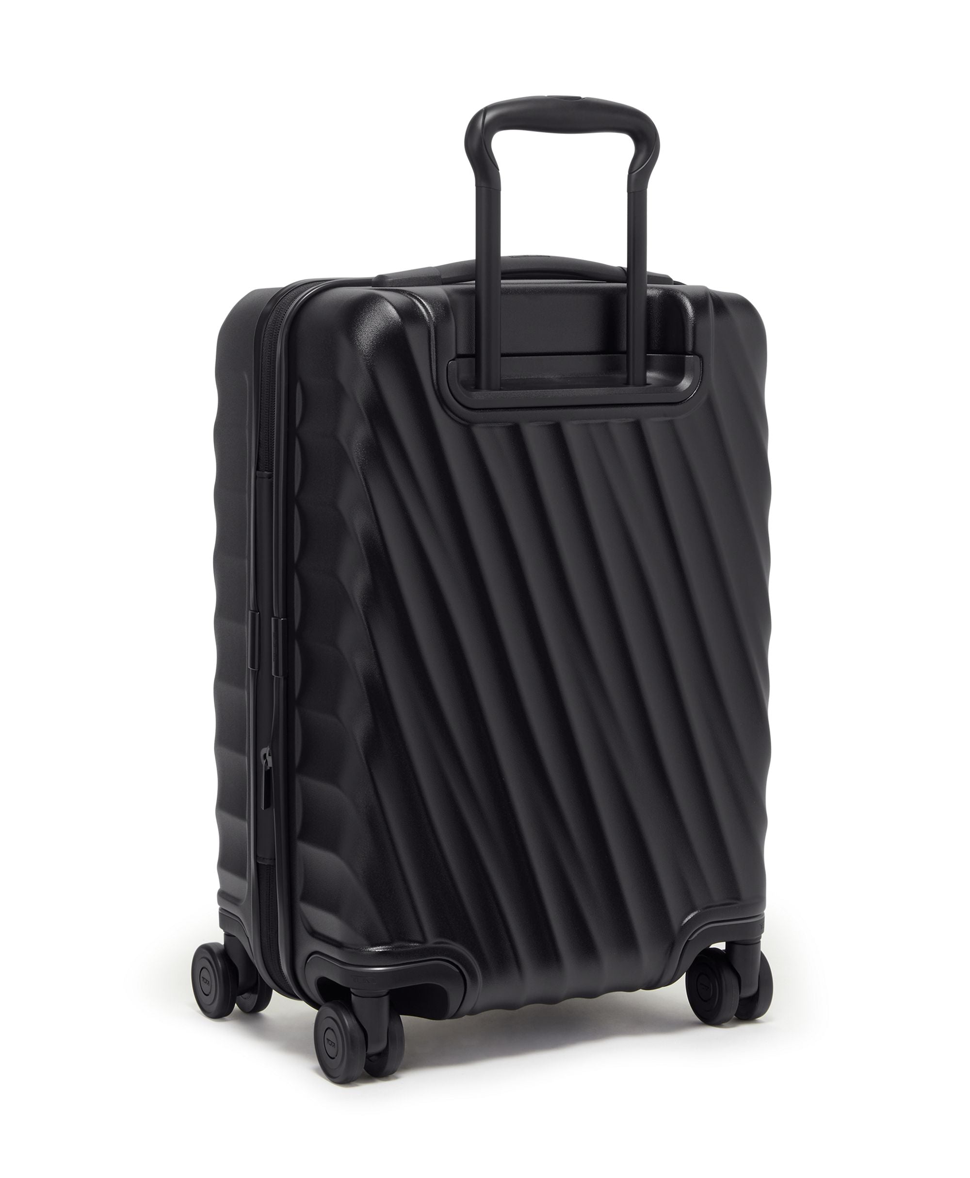 TUMI 19 Degree International Carry On Expandable 4 Wheeled Packing Case -  Black Textured