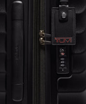 TUMI 19 Degree International Carry On Expandable 4 Wheeled Packing Case -  Black Textured