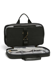 TUMI Voyageur  Small Madeline Cosmetic - Black/Gold