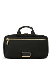 TUMI Voyageur  Small Madeline Cosmetic - Black/Gold