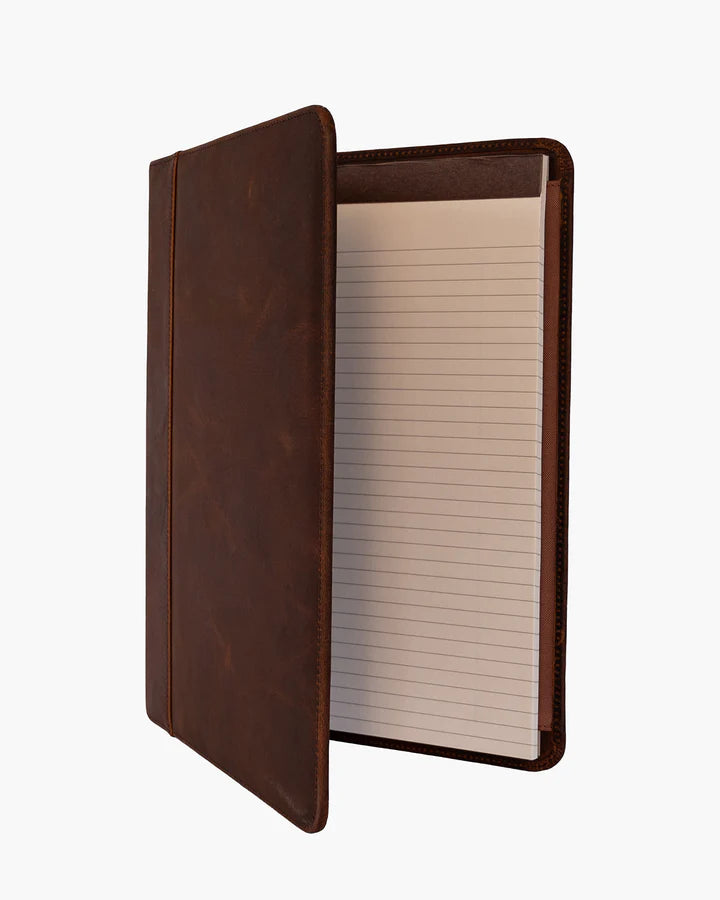 Osgoode Marley Letter Pad Holder - Distressed Brown