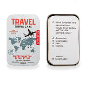 Kikkerland Design Travel Trivia Game