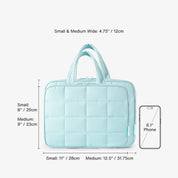 Bagsmart Zora Explore Ease Puffy Toiletry Kit Small - Light Blue