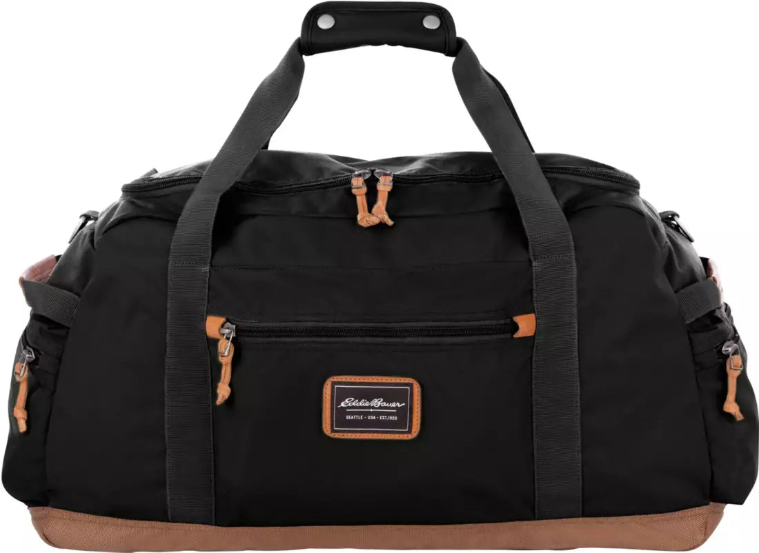 Eddie Bauer Bygone Recycled 45L Duffel - Black