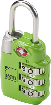 Lewis N. Clark Travel Sentry TSA-Approved Luggage Lock - Green