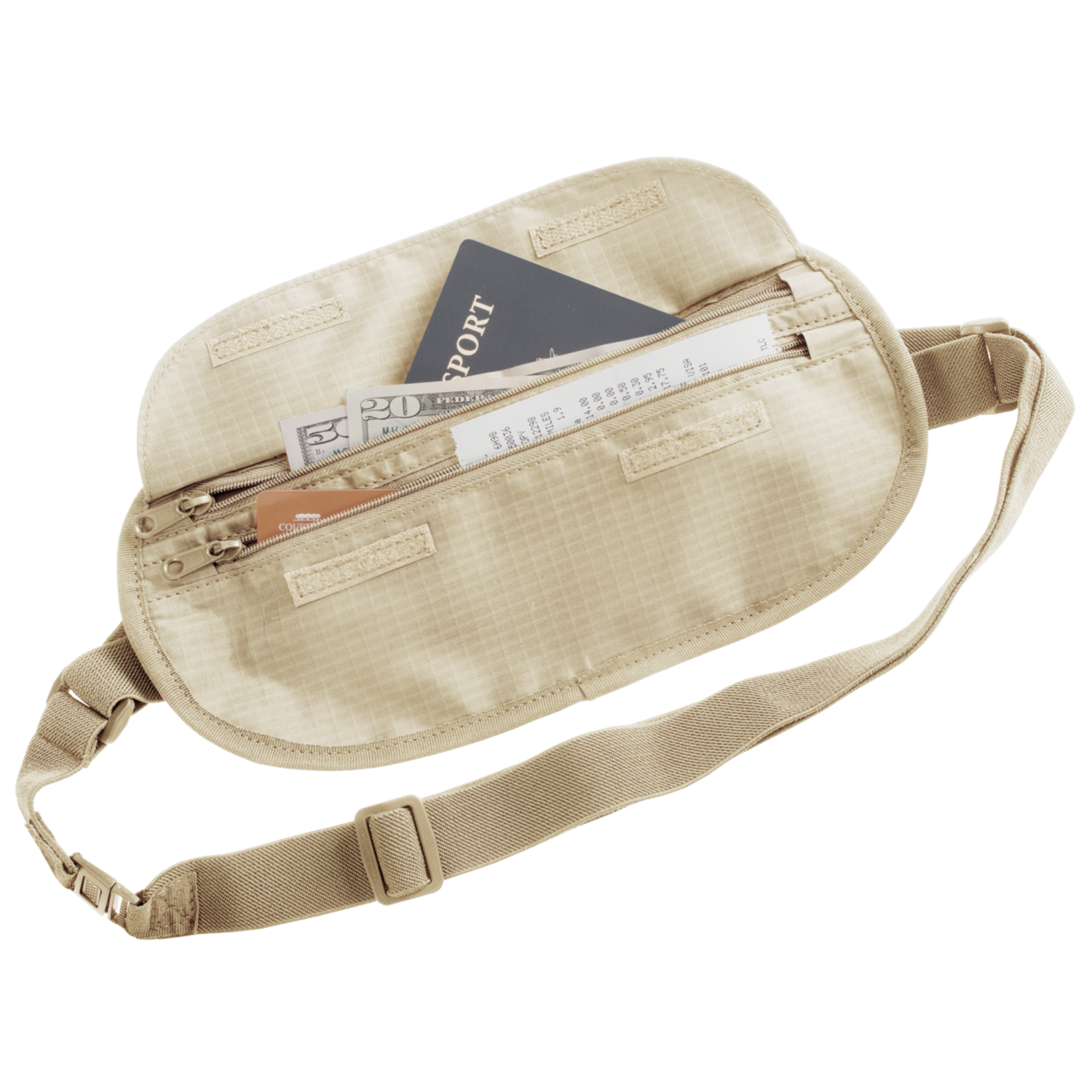 Talus RFID Undergarment Pouch -  Cream