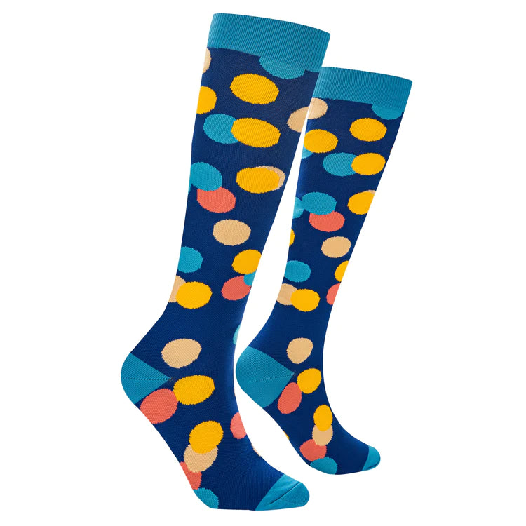 Odd Sox Dots Compression Sox L