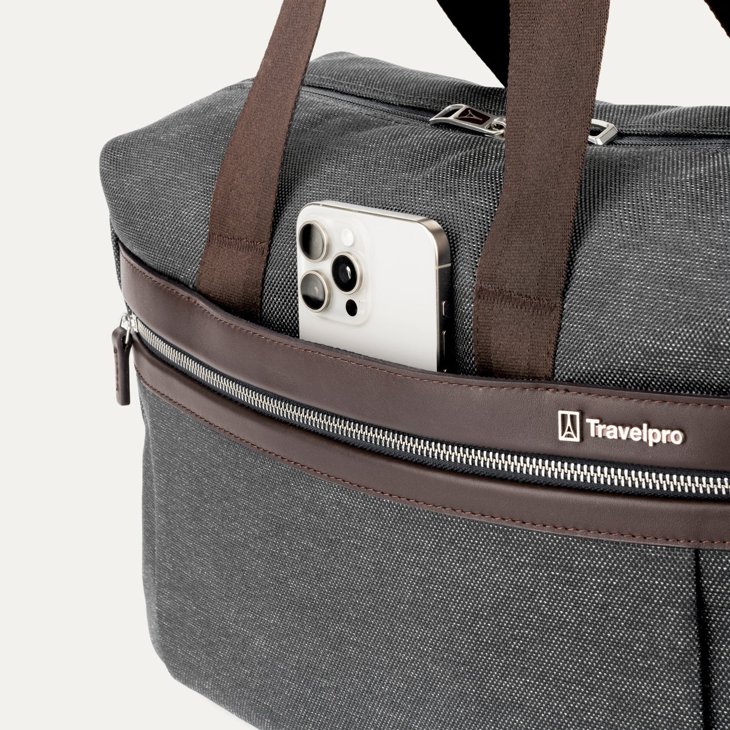 Travelpro Platinum Elite UnderSeat Tote - Vintage Grey