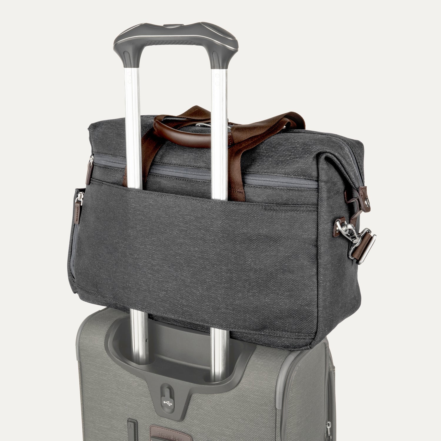 Travelpro Platinum Elite UnderSeat Tote - Vintage Grey