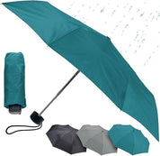 Lewis N. Clark Portable Mini Travel Umbrella, Windproof & Water Repellent - Teal