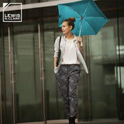 Lewis N. Clark Portable Mini Travel Umbrella, Windproof & Water Repellent - Teal