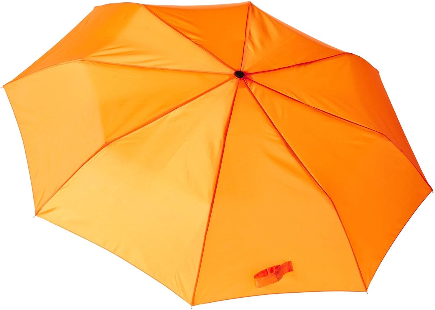 Lewis N. Clark Travel Automatic Umbrella Windproof & Water Repellent Fabric - Orange