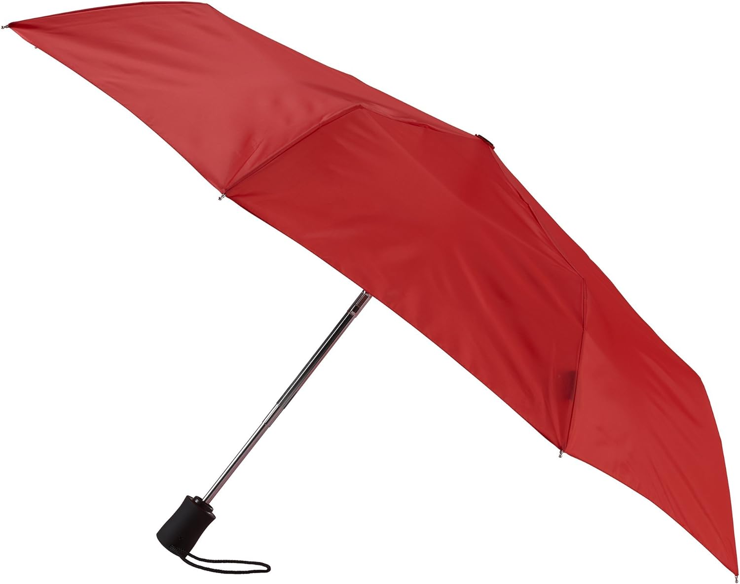 Lewis N. Clark Travel Automatic Umbrella Windproof & Water Repellent Fabric - Red