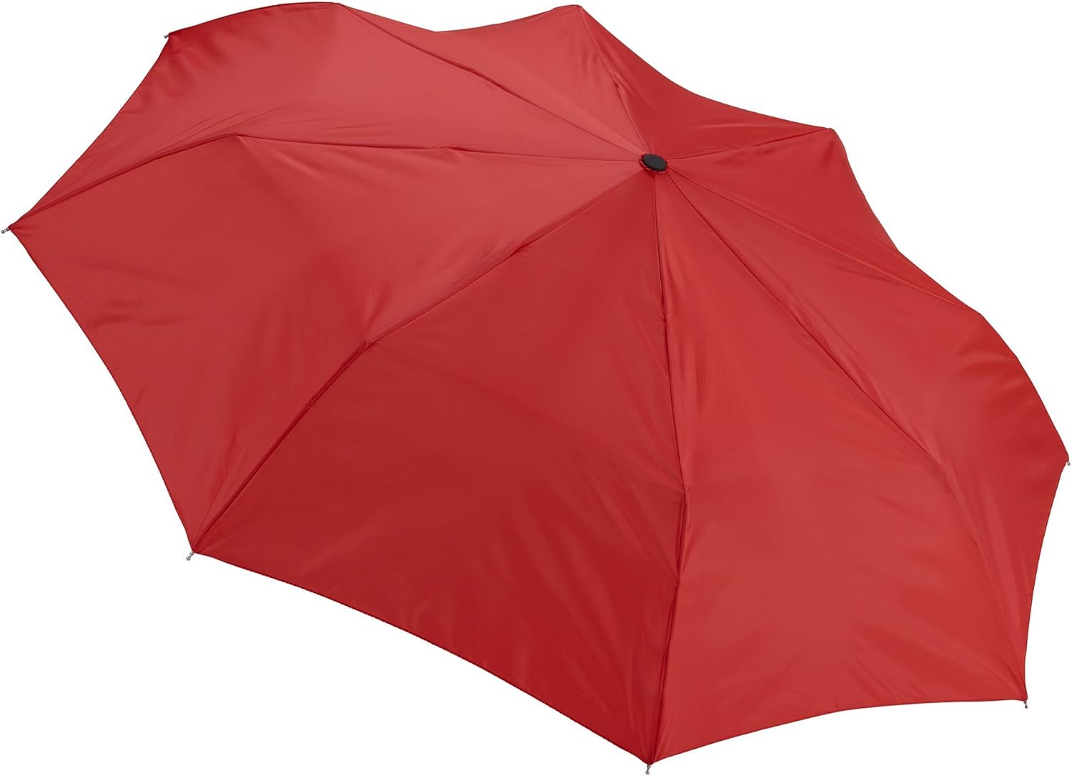 Lewis N. Clark Travel Automatic Umbrella Windproof & Water Repellent Fabric - Red