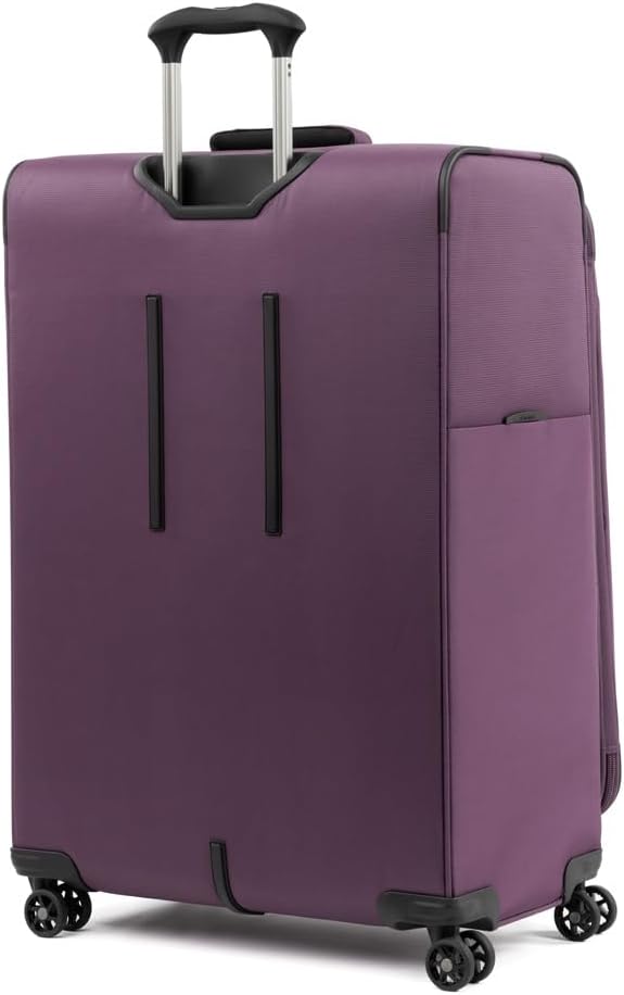 Tourlite 29" Expandable Carry-On Purple, Back View