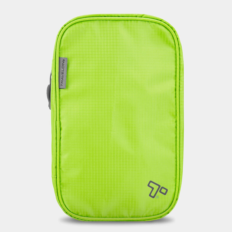 Travelon Compact Hanging Toiletry Bag- Lime