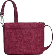 Travelon Anti-Theft Classic Small E/W Crossbody - Berry Tulip