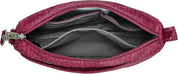 Travelon Anti-Theft Classic Small E/W Crossbody - Berry Tulip