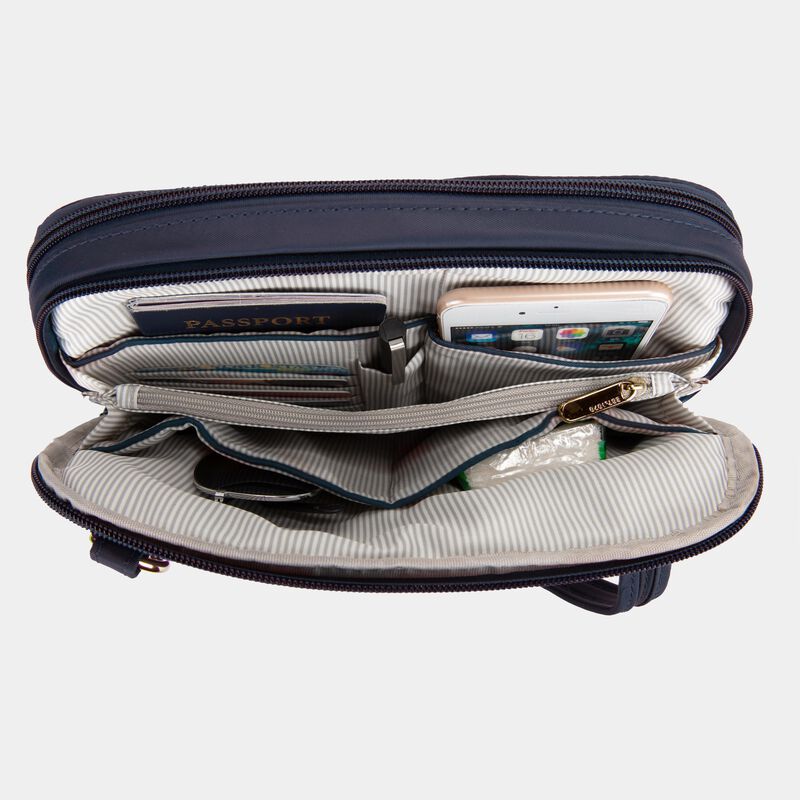 Travelon Anti-theft East/West Organizer - Navy