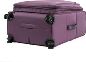 Tourlite 29" Expandable Carry-On Purple, Flat View of Wheels