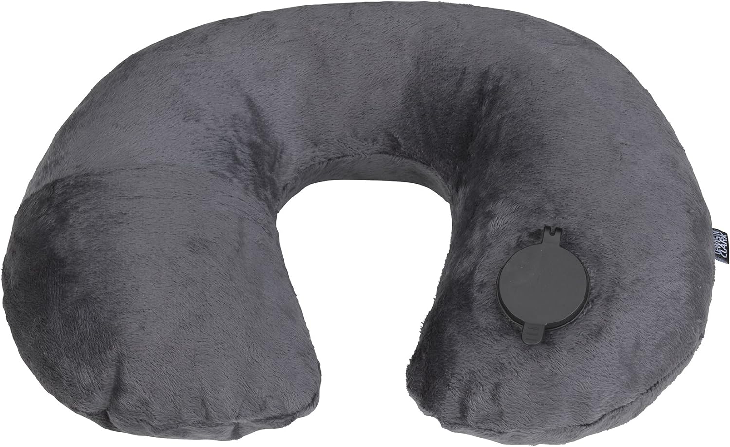 Lewis N. Clark Compact Inflatable Neck Pillow - Gray