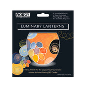 Modgy Luminary Lanterns Set 0f 4 -Hilma Af Klint - the Ten Largest No 3