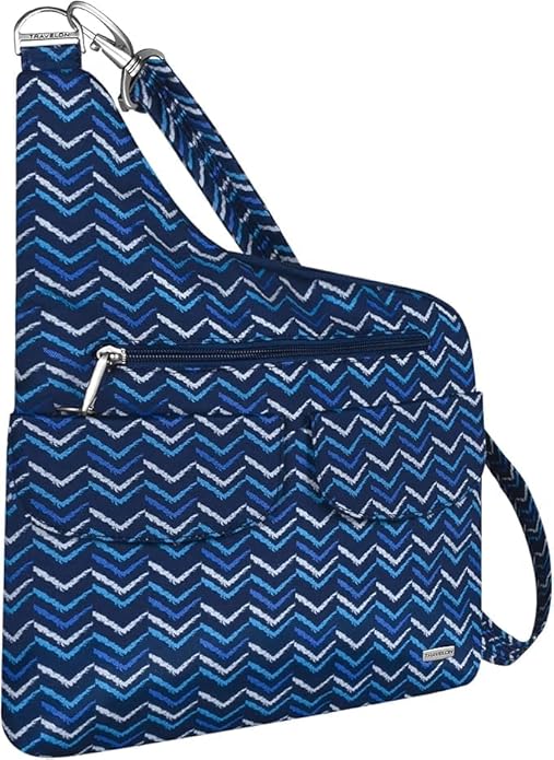 Travelon Anti-Theft Classic Crossbody - V Stripe