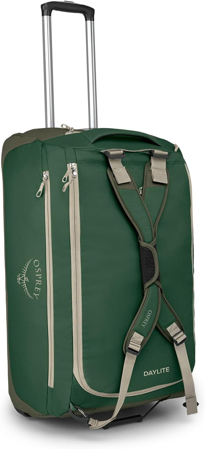 Osprey Daylite Wheeled Duffel 85 L - Green Canopy/Green Creek