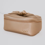 Pretty Simple Madelyn Bow Makeup Bag - Gold