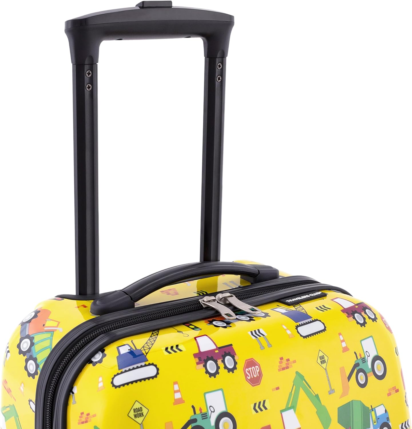 Travelers Club Kids 5 Piece Travel Luggage Set  - Yellow Cars