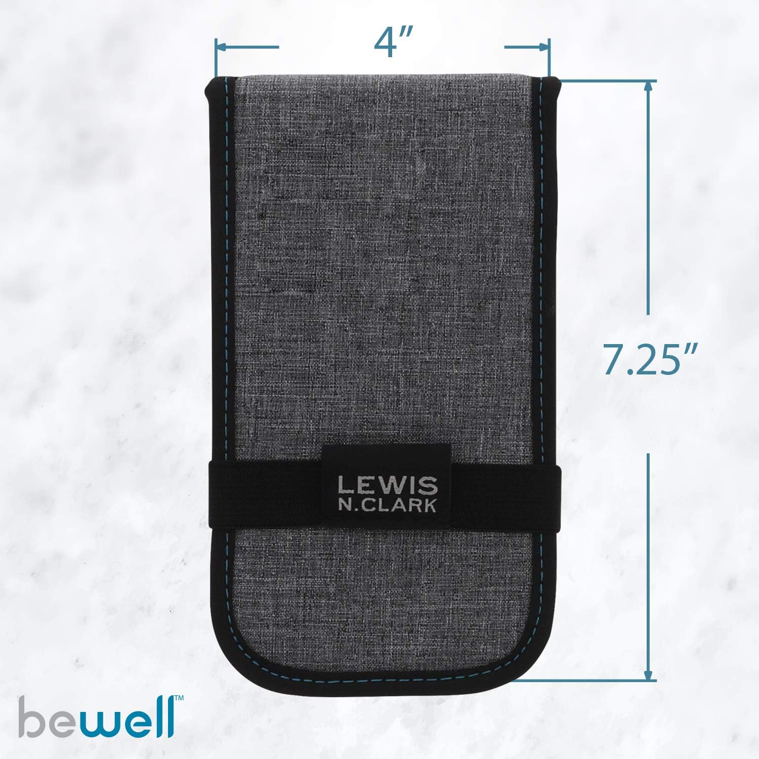 Lewis N. Clark Lift™ Magnetic Pill Organizer with Case - Gray