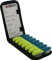 Lewis N. Clark Lift™ Magnetic Pill Organizer with Case - Turquoise