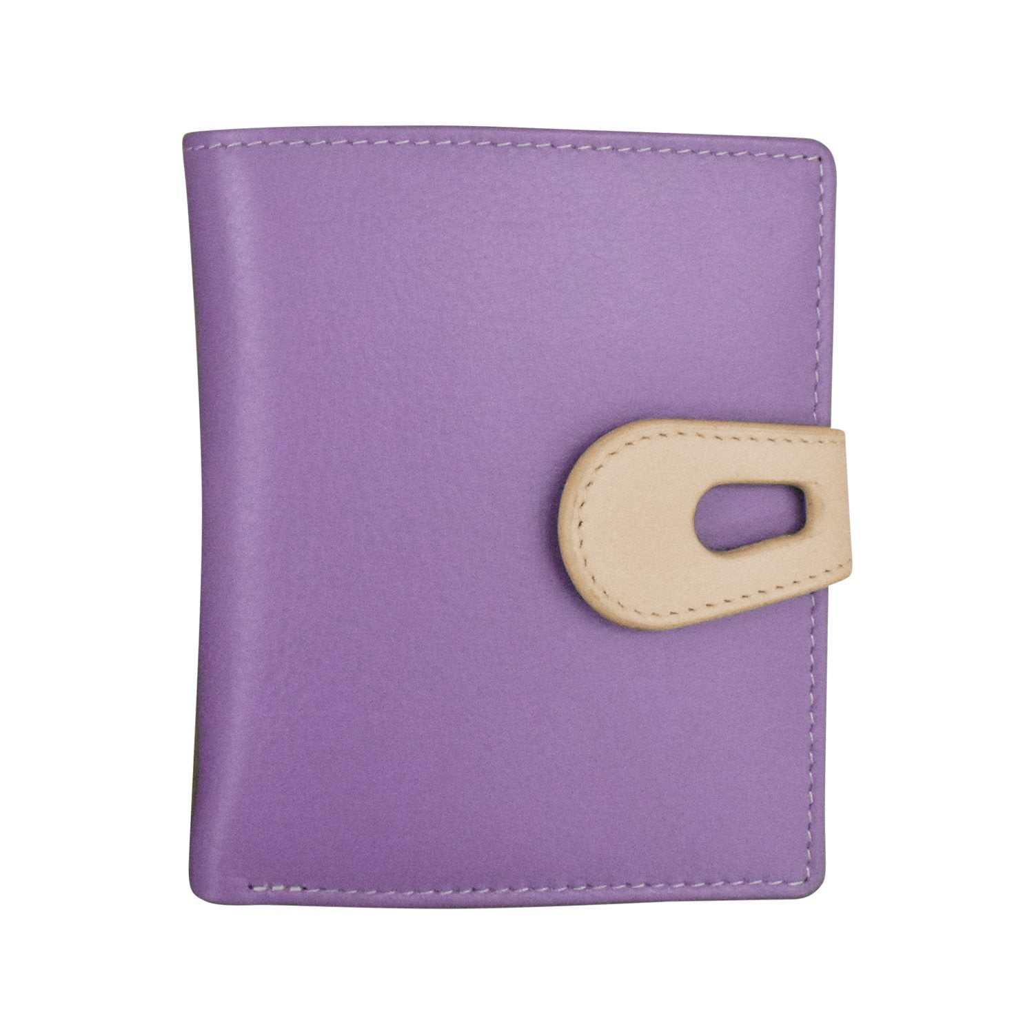 ILI New York Small Wallet with Tab - Amethyst