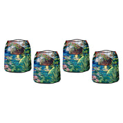 Modgy Luminary Lanterns Set 0f 4 - Louis C. Tiffany Mellon House Waterlilies